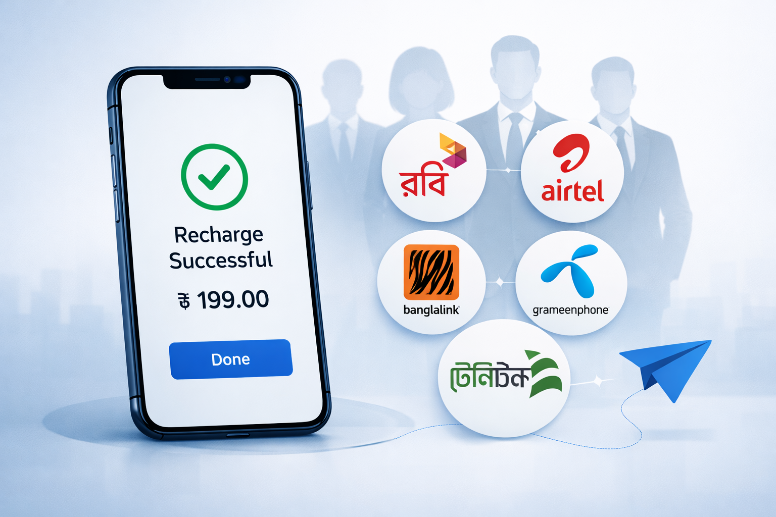 Smart Corporate Mobile Recharge for Every Business